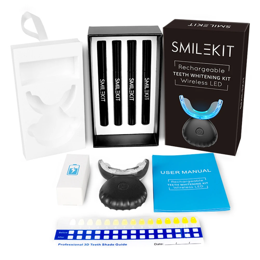 Teeth Whitening Light Kit - Dental Teeth Whitening Kit Mini 16