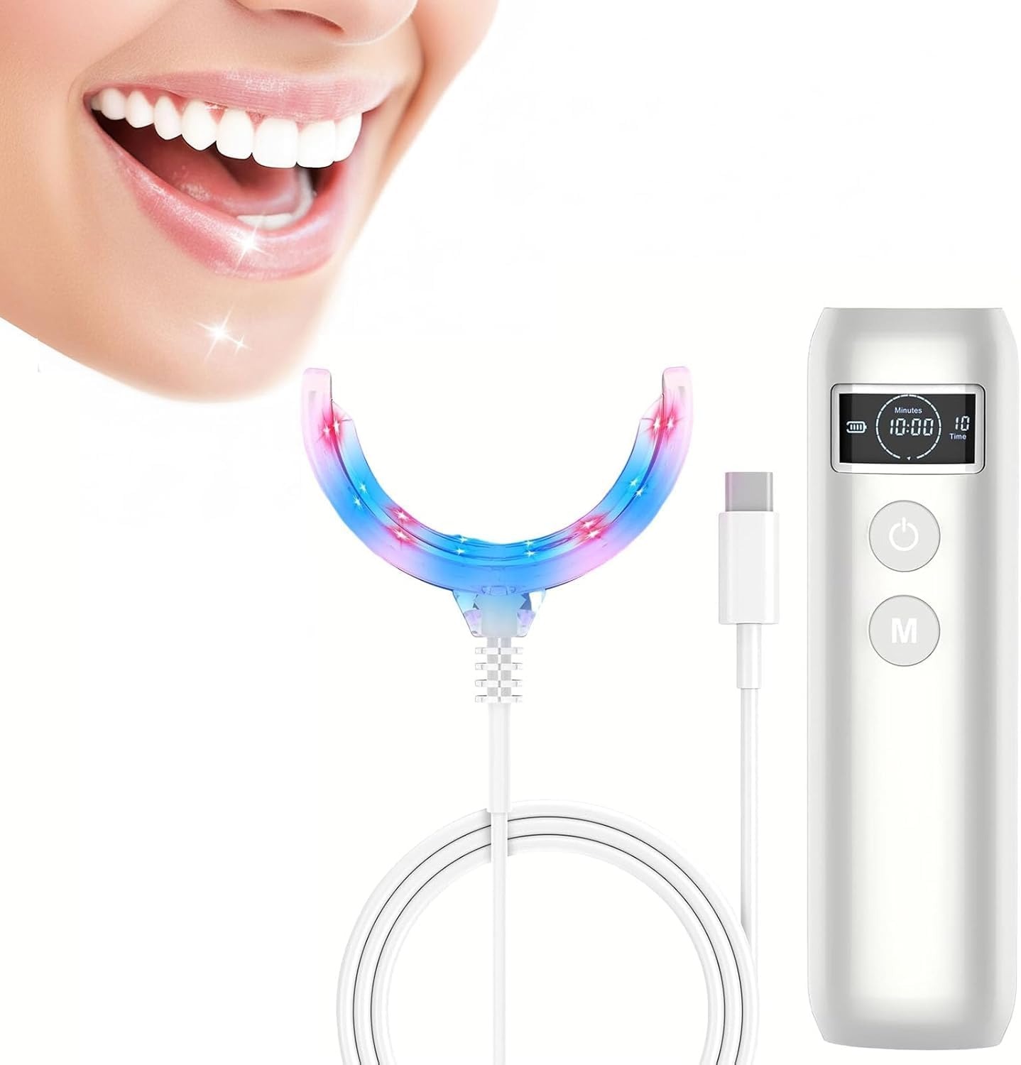 Teeth Whitening Accelerator - Tooth Whitening Accelerator Lamp Blue&Red Light
