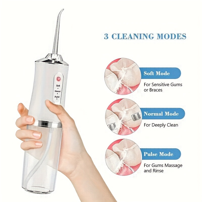 220ml Portable Electric Dental - Water Flosser Cordless ulasan dan harga