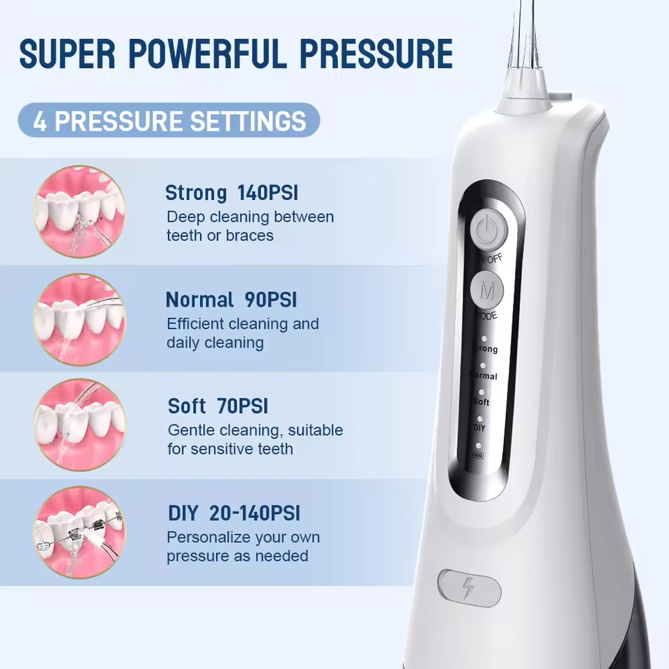 Electric Irrigator USB Recharg - Water Flosser Cordless ulasan dan harga