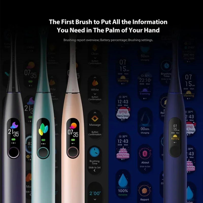 Oclean X Pro Sonic Electric To - Teeth Whitening App ulasan dan harga