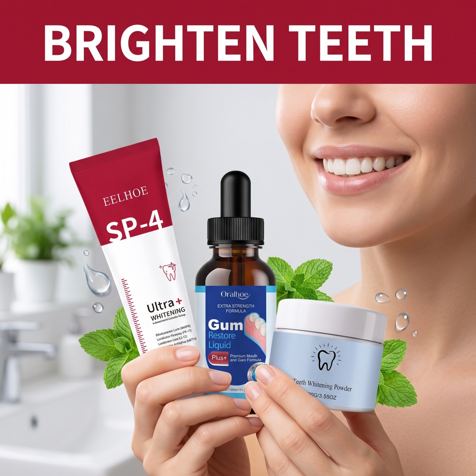 Oral Care Combo Set Whitening  - Teeth Whitening Near Me ulasan dan harga