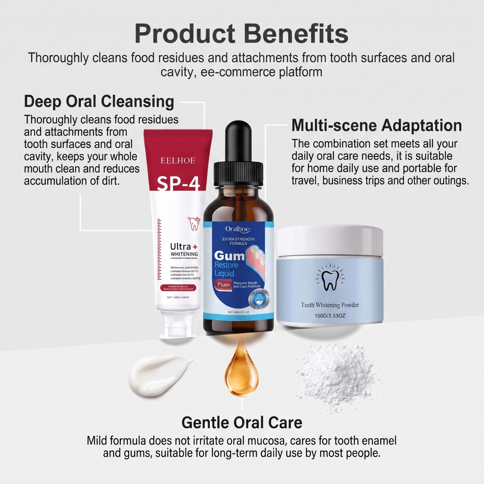 Oral Care Combo Set Whitening  - Teeth Whitening Near Me ulasan dan harga