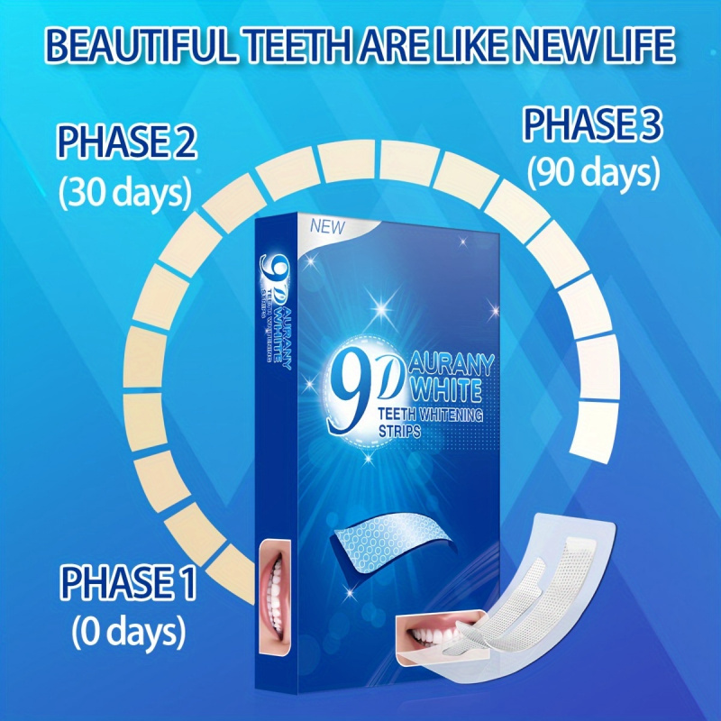 21 Pairs of 9D Aurany White Te - Teeth Whitening Near Me ulasan dan harga