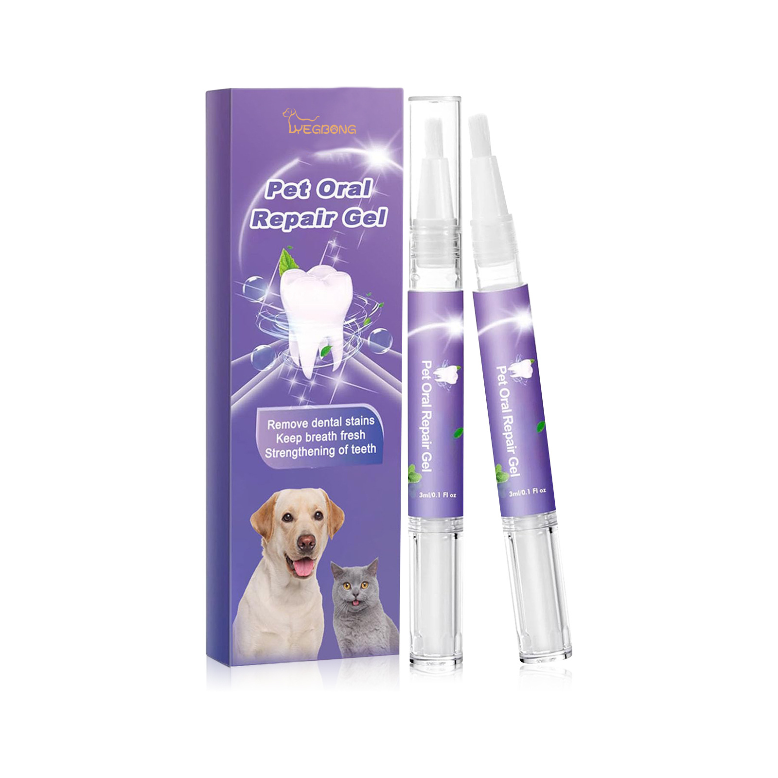 Pet Oral Repair Gel Puppy Tart - Teeth Whitening Near Me ulasan dan harga