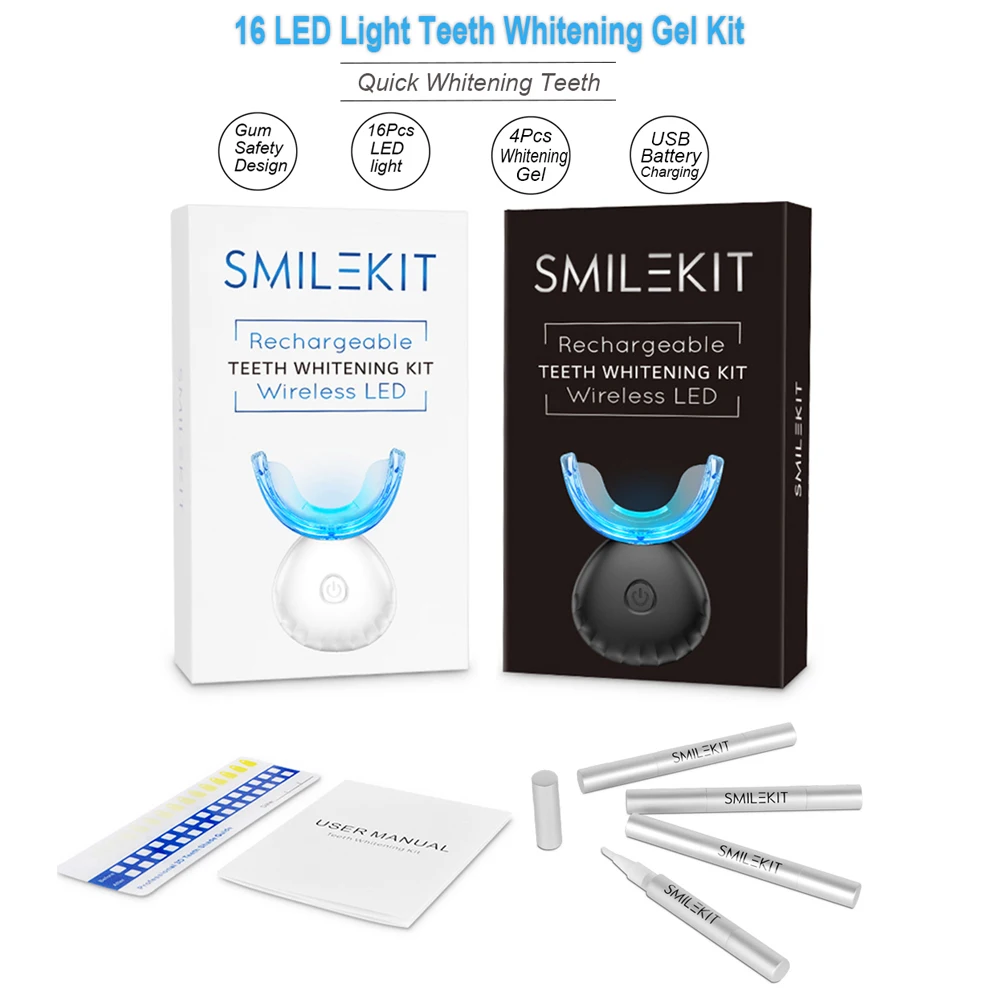 Dental Teeth Whitening Kit Min - Teeth Whitening Light Kit ulasan dan harga