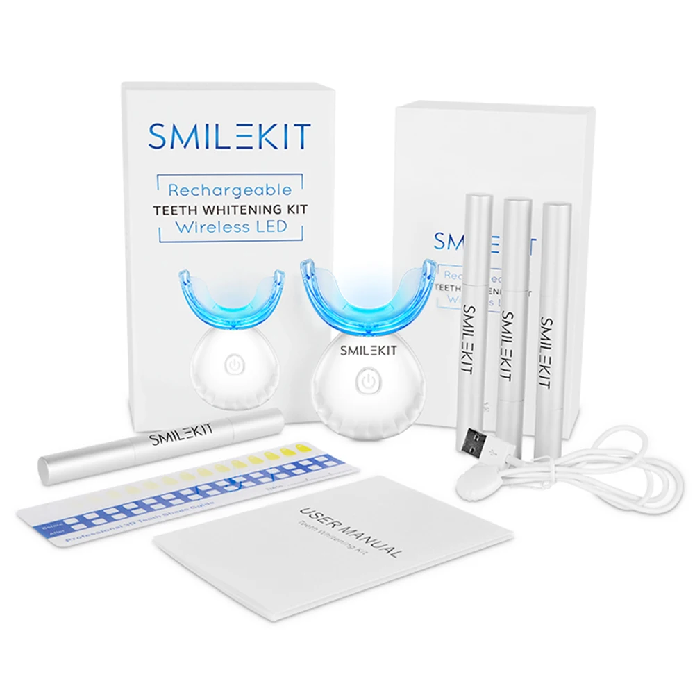 Dental Teeth Whitening Kit Min - Teeth Whitening Light Kit ulasan dan harga
