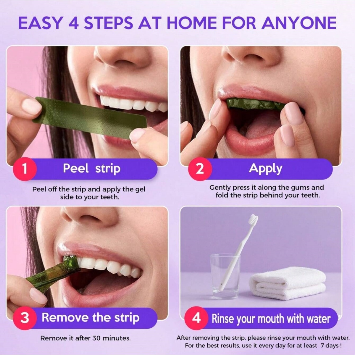 Deluxe Whitening Teeth Sticker - Teeth Whitening Near Me ulasan dan harga