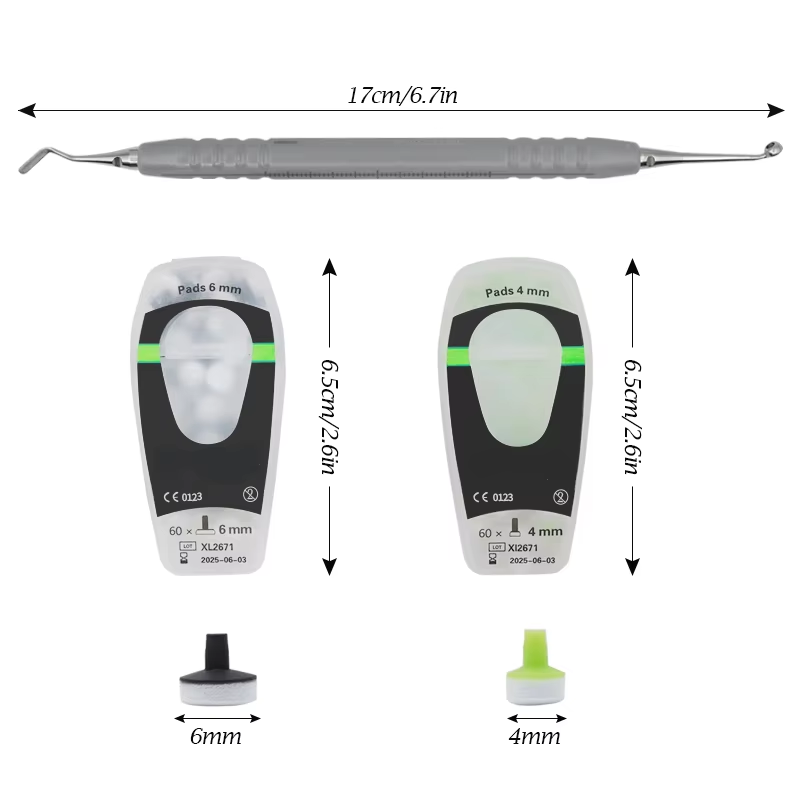 Dental Composite Kit with Foam - Teeth Whitening Light Kit ulasan dan harga