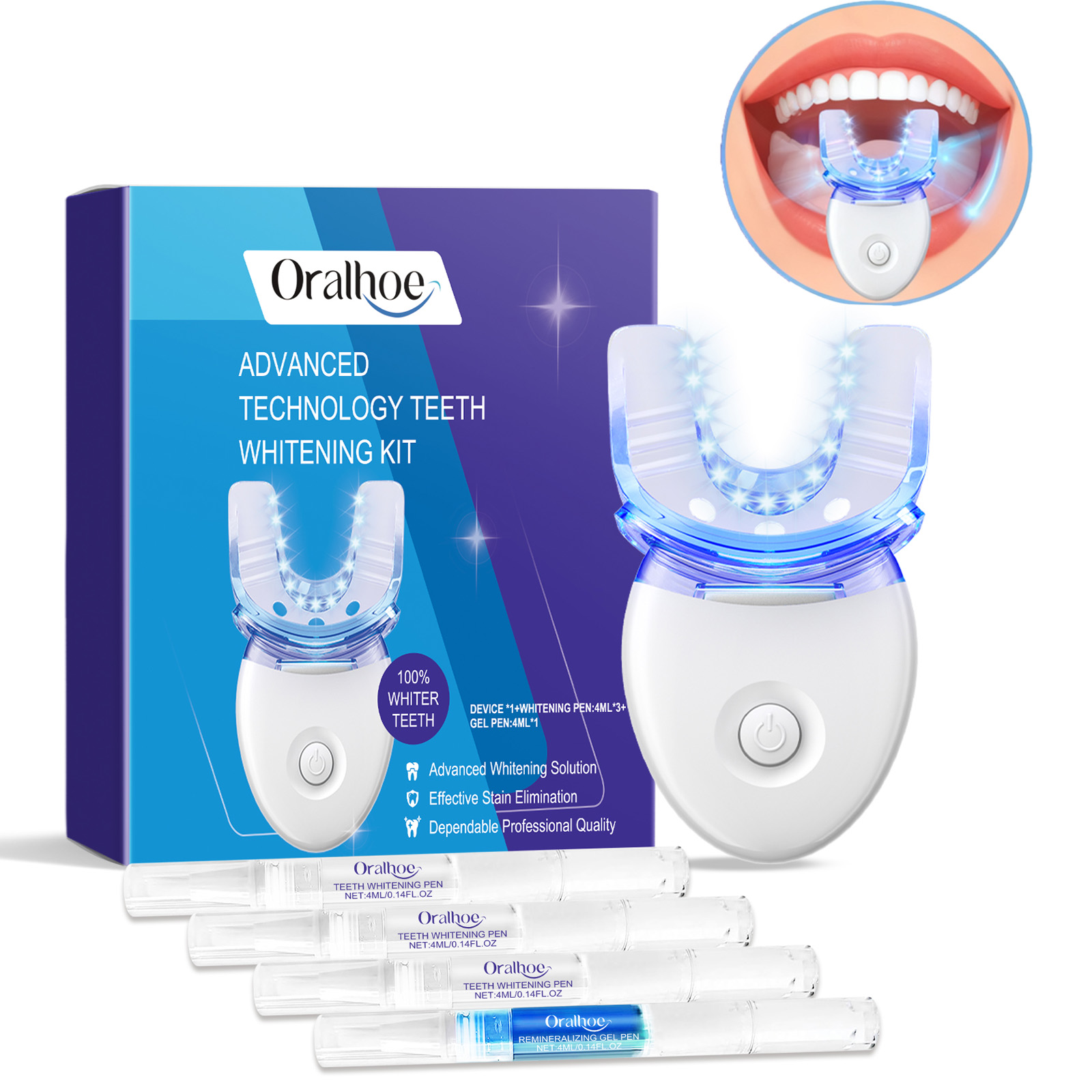 Professional Teeth Whitening L - Teeth Whitening Light Kit ulasan dan harga