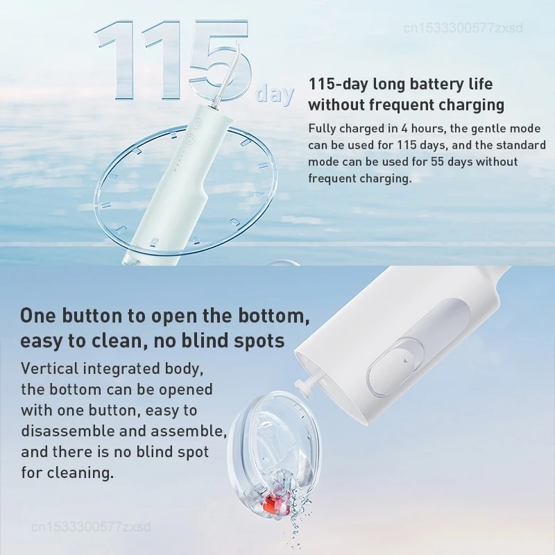 XIAOMI MIJIA Portable Oral Irr - Water Flosser Cordless ulasan dan harga
